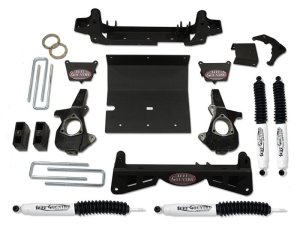 Chevrolet Silverado 1500HD Suspension Lift Kit - Tuff Country - 4in Lift Kit (w/3pc Sub Frame) - `01-`06